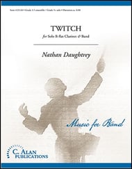 Twitch Concert Band sheet music cover Thumbnail
